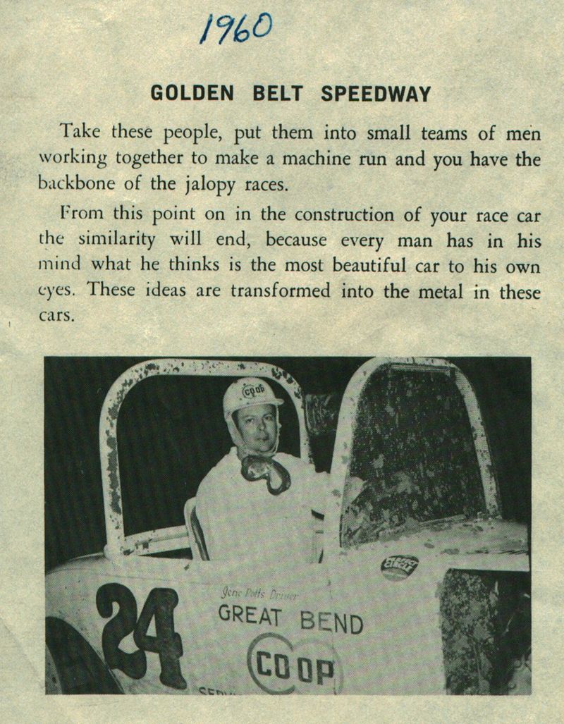1960's Gene Potts driver of 24